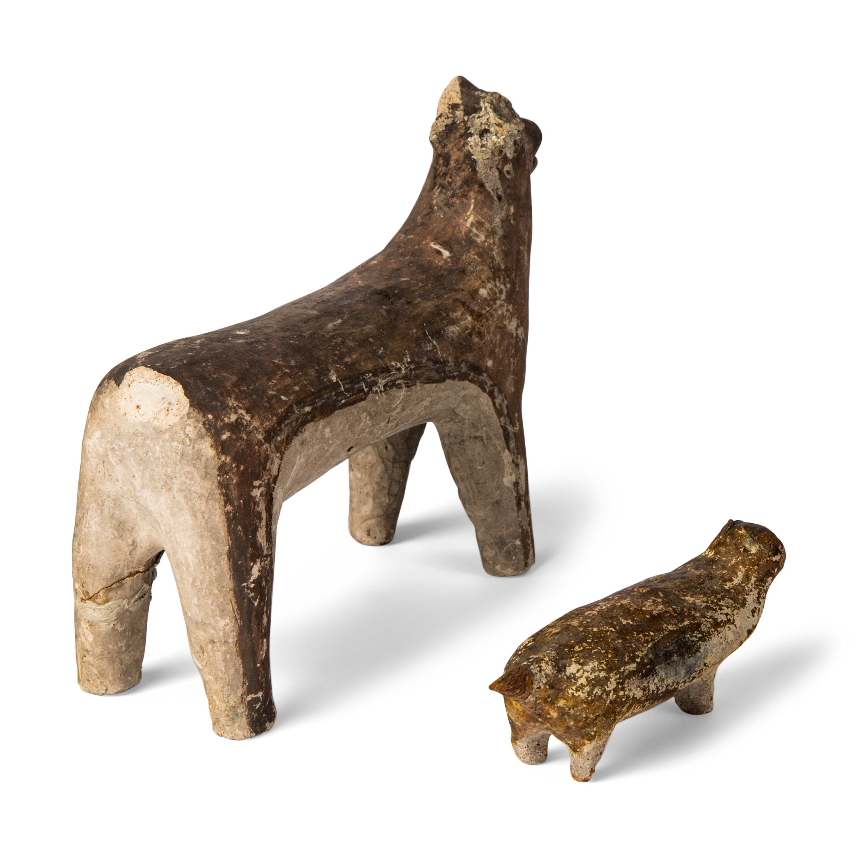 Zuni Pottery Figures