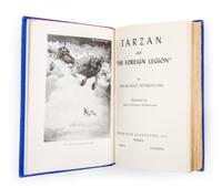 BURROUGHS, EDGAR RICE. Tarzan and "The Foreign Legion." Tarzana, CA, 1947. First edition.