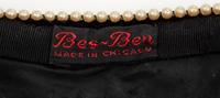 Three Bes-Ben Hats; One with Cork, One Peking Glass, One with Mirrors
