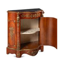 A Napoleon III Style Gilt Bronze Mounted Console Cabinet