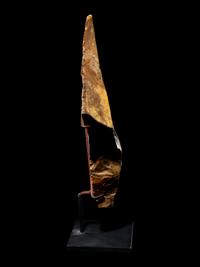 A Neolithic Flint Hand Axe with Cavity