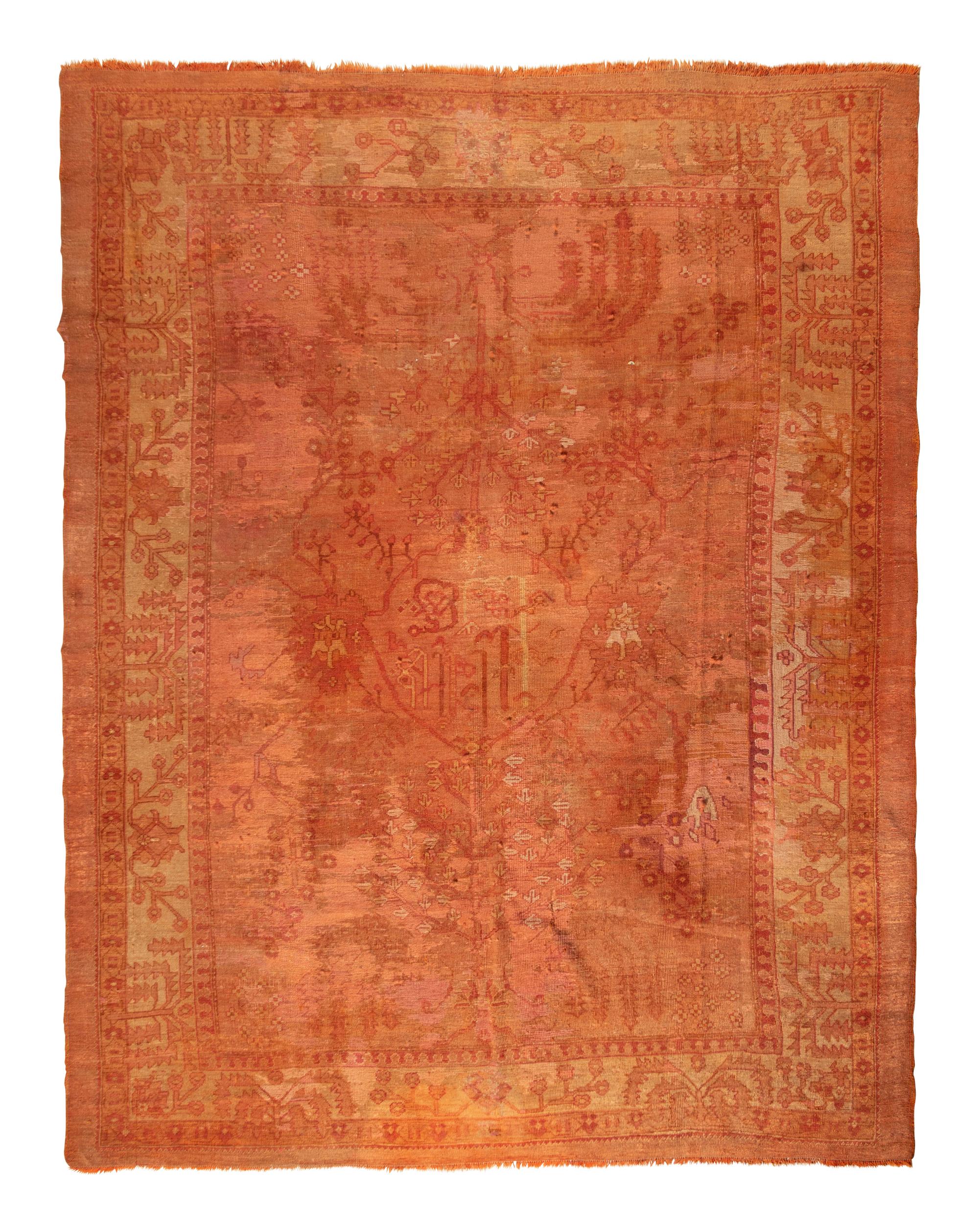 An Oushak Wool Rug