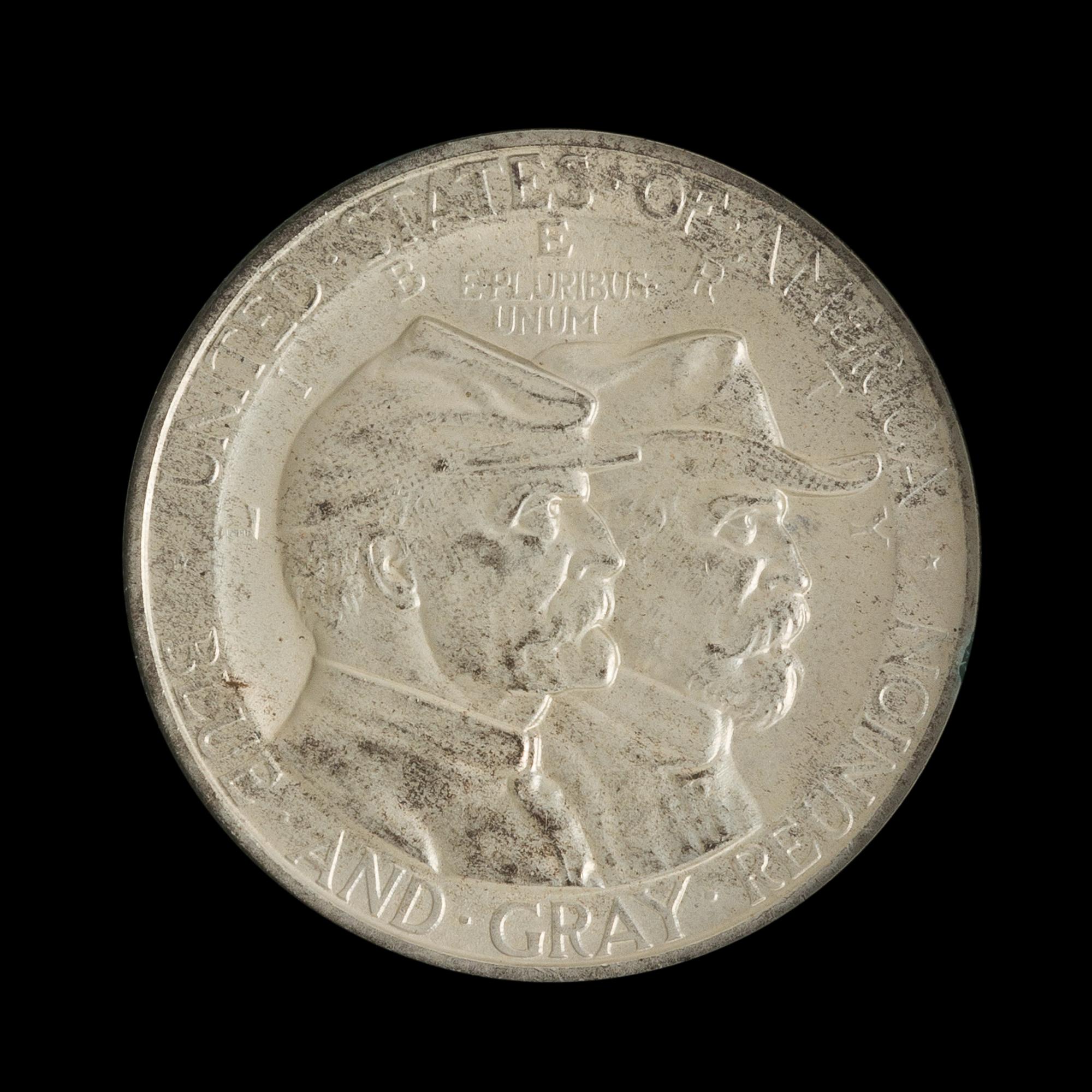 A United States 1936 Gettysburg Commemorative 50c Coin