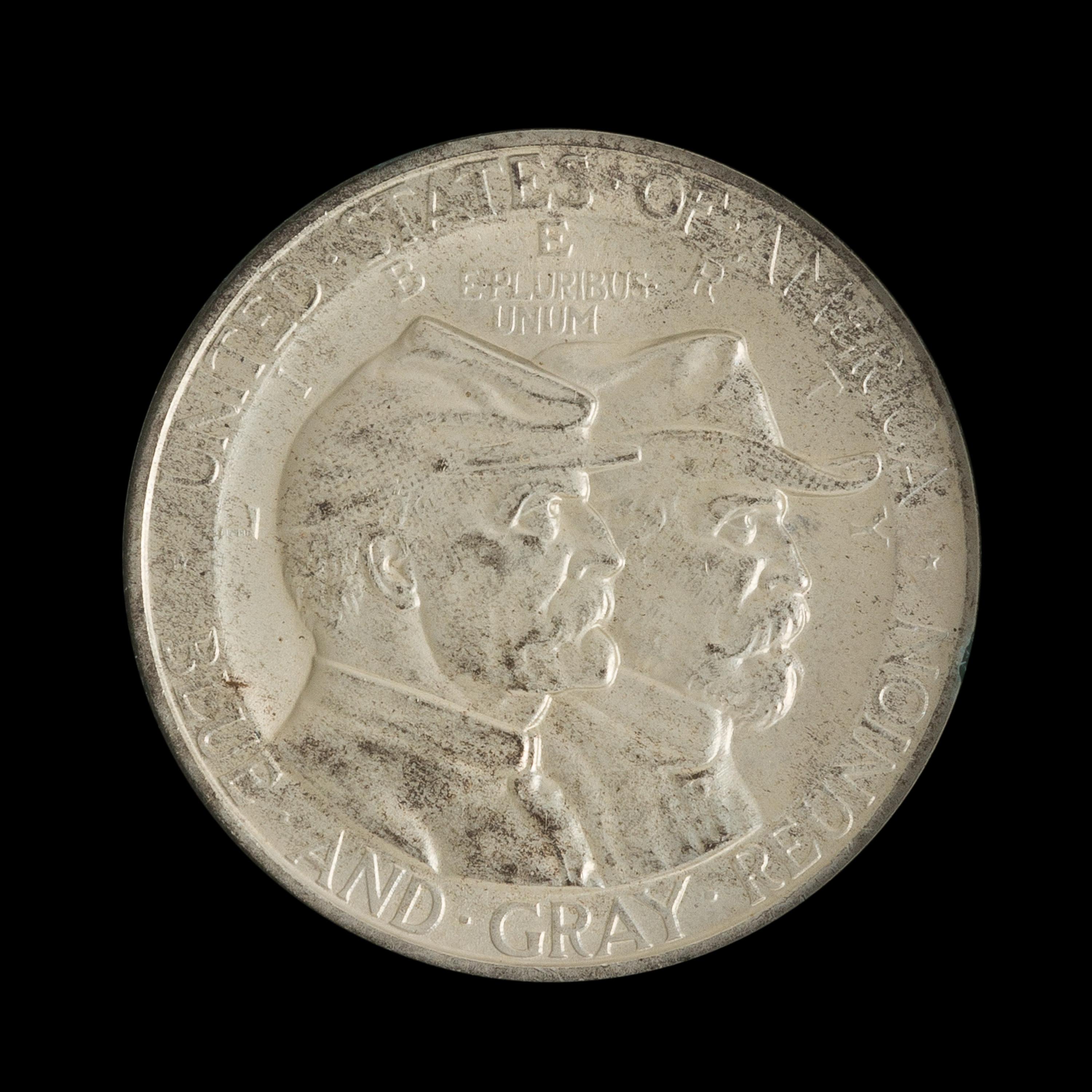 A United States 1936 Gettysburg Commemorative 50c Coin