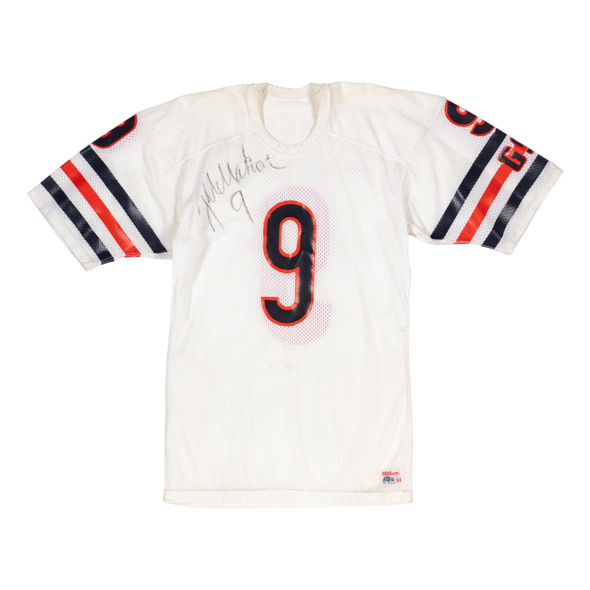 A Collection of Chicago Bears Legends Signed Autograph Jerseys