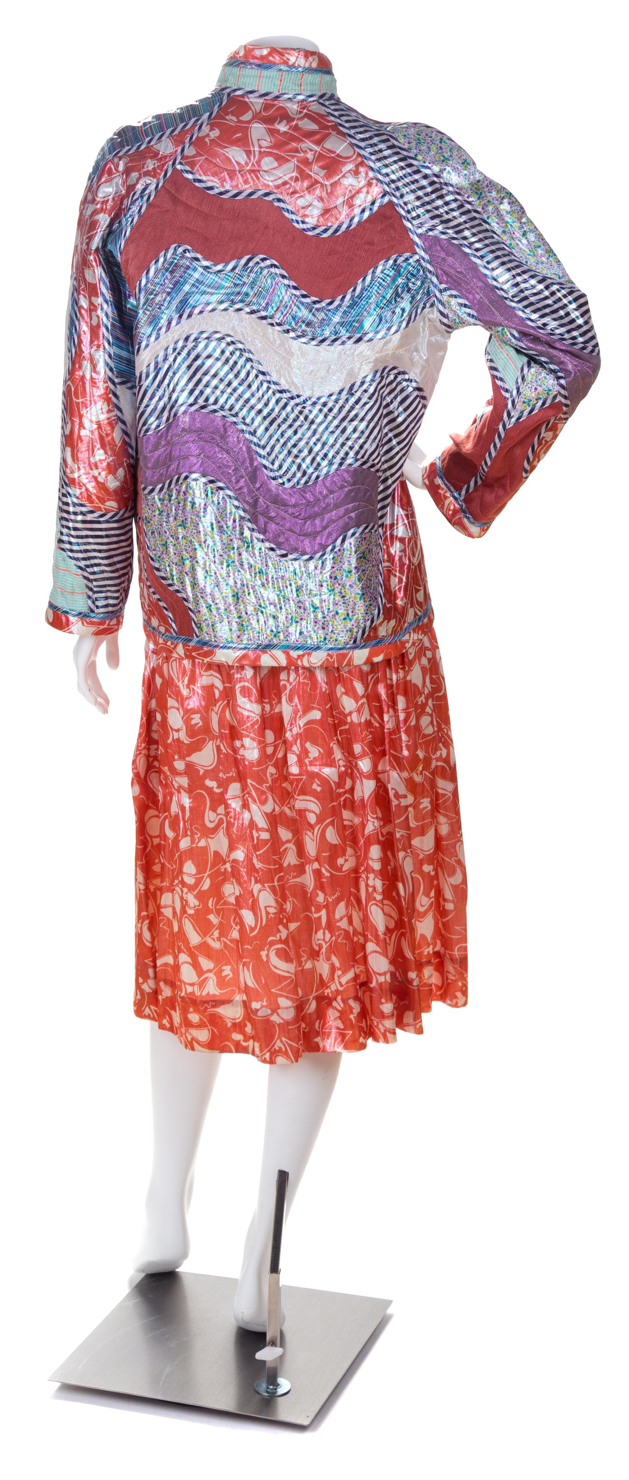 A Koos Couture Three Piece Skirt Ensemble, No size.