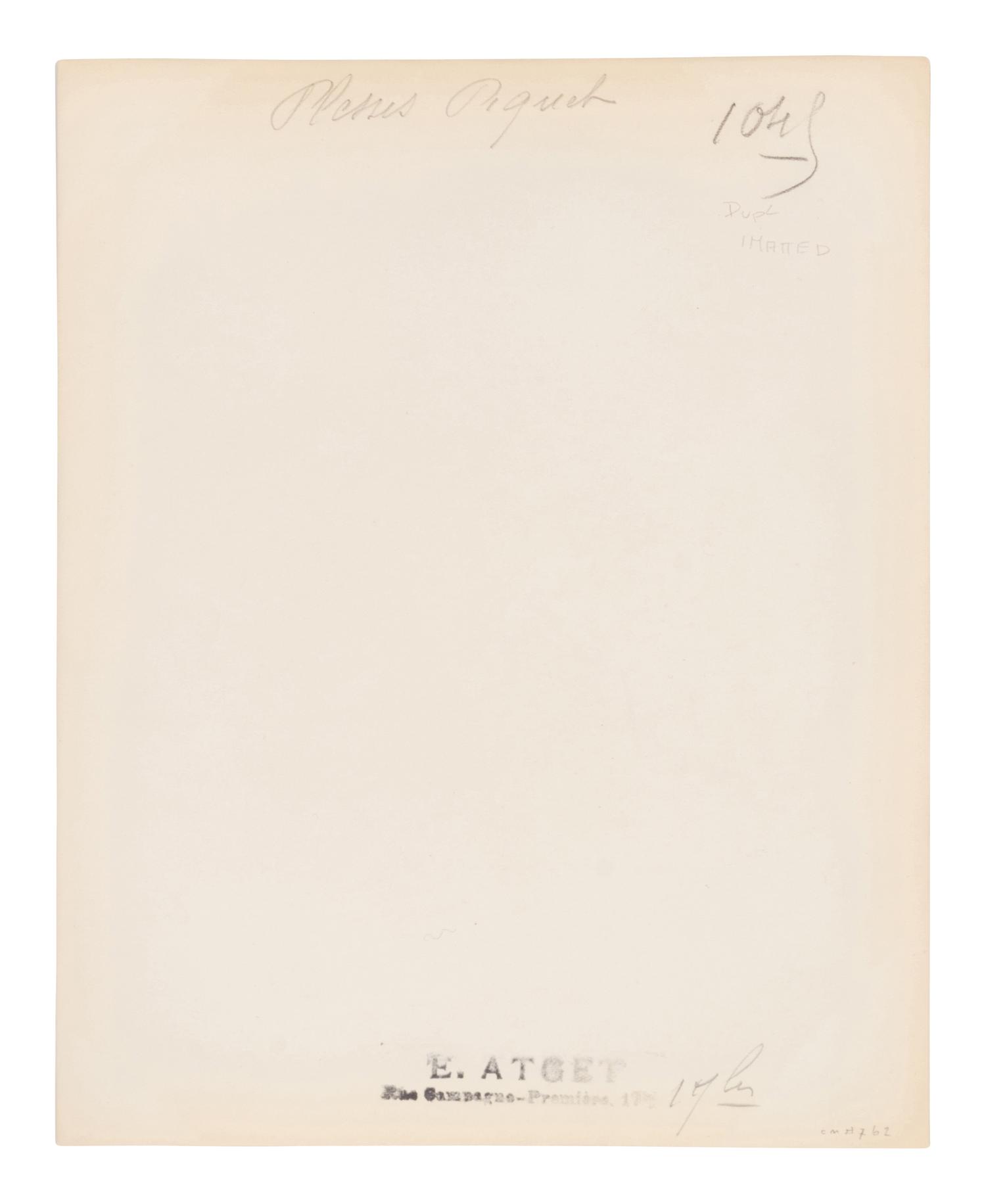A group of four photographs (Hôtel de Beauvais, 68 rue François Miron , 1902; [Hôtel de Lauzun, quai d'Anjou] , 1905; Hôtel d'Argouges de Lyon, rue Séguier 16 , 1900; Plessis Piquet [Entrée pittoresque, Châtillon] , 1921)