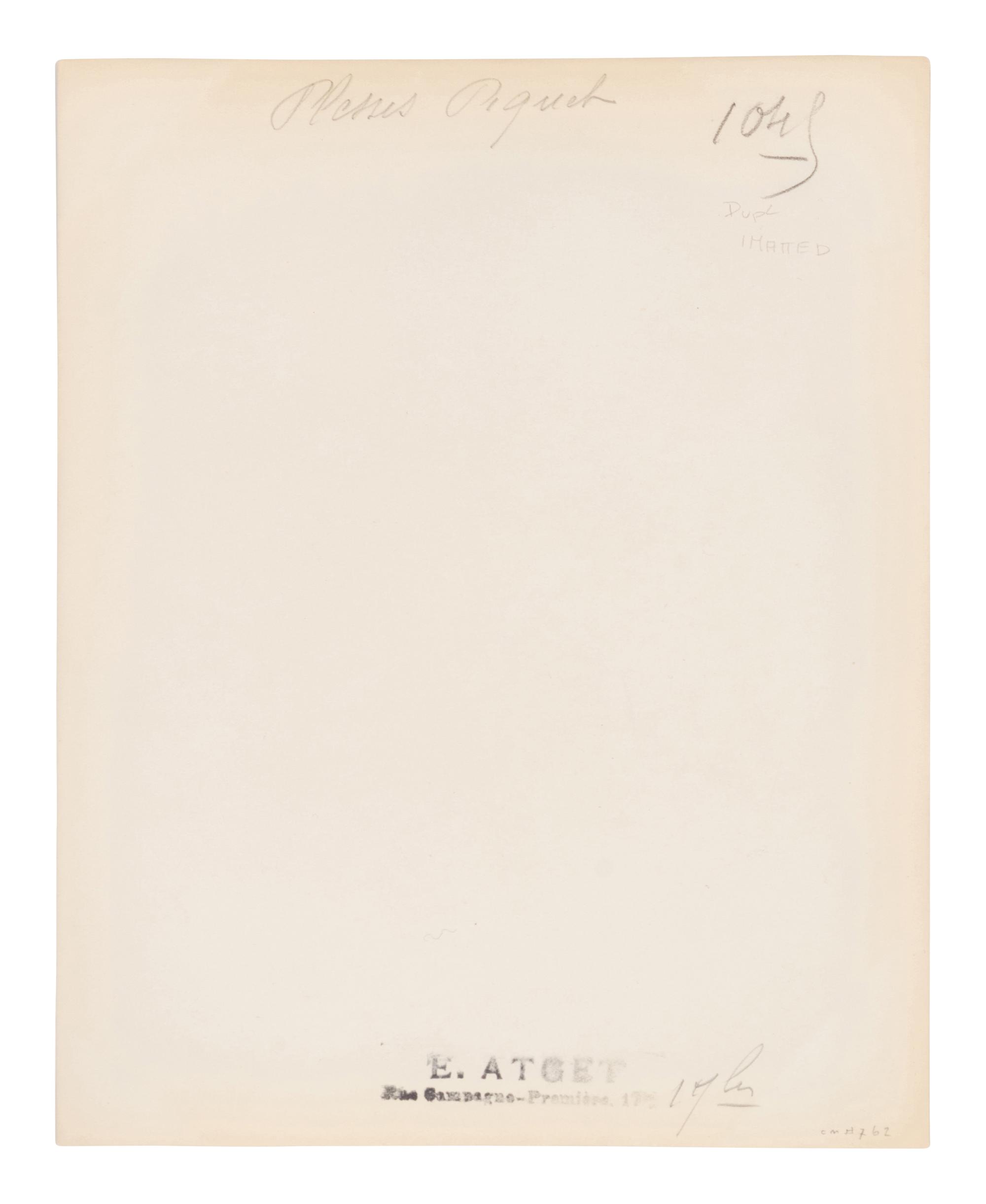 A group of four photographs (Hôtel de Beauvais, 68 rue François Miron , 1902; [Hôtel de Lauzun, quai d'Anjou] , 1905; Hôtel d'Argouges de Lyon, rue Séguier 16 , 1900; Plessis Piquet [Entrée pittoresque, Châtillon] , 1921)