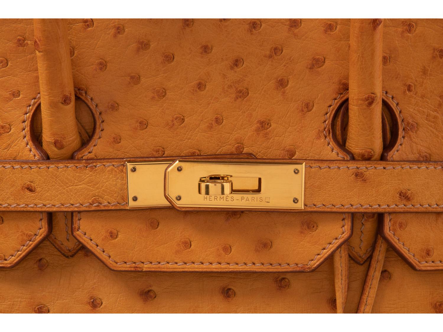 Hermès 35cm Ostrich Birkin, 2000