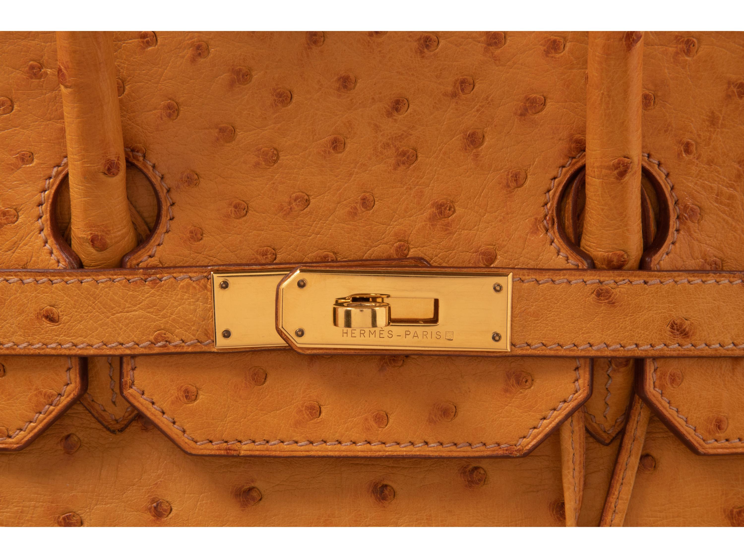 Hermès 35cm Ostrich Birkin, 2000
