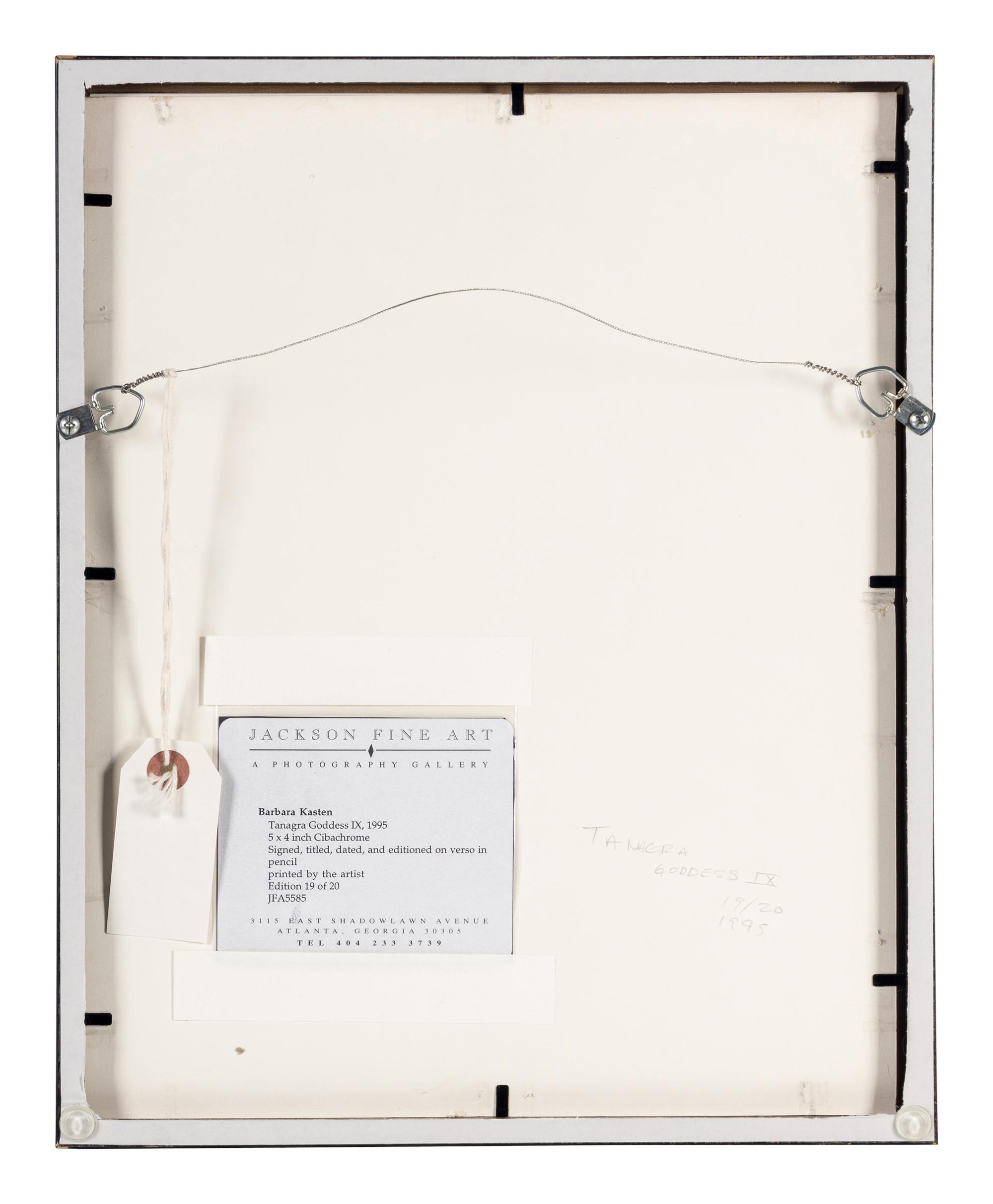 Barbara Kasten (born 1936) Tanagra Goddess IX, 1995