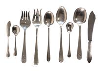 Nine Pieces of Flatware