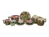 A Majolica Etruscan Tea and Coffee Service