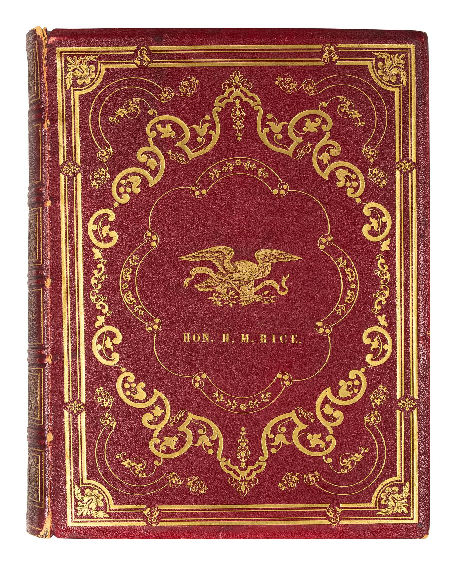 SCHOOLCRAFT, Henry Rowe (1793-1864). Information Respecting the History, Conditions, and Prospects of the Indian Tribes of the United States ....Philadelphia: Lippincott, Grambo & Company, 1853, 1852-1857.