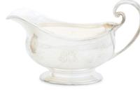 A Tiffany & Co. Silver Sauce Boat and Serving Bowl — New York, New York, 20th Century