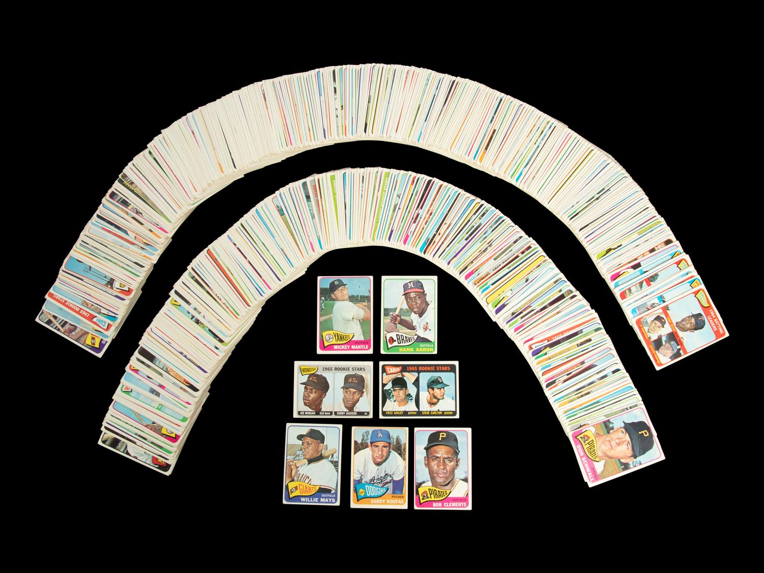 A Complete Set of 1965 Topps Baseball Cards (598/598)