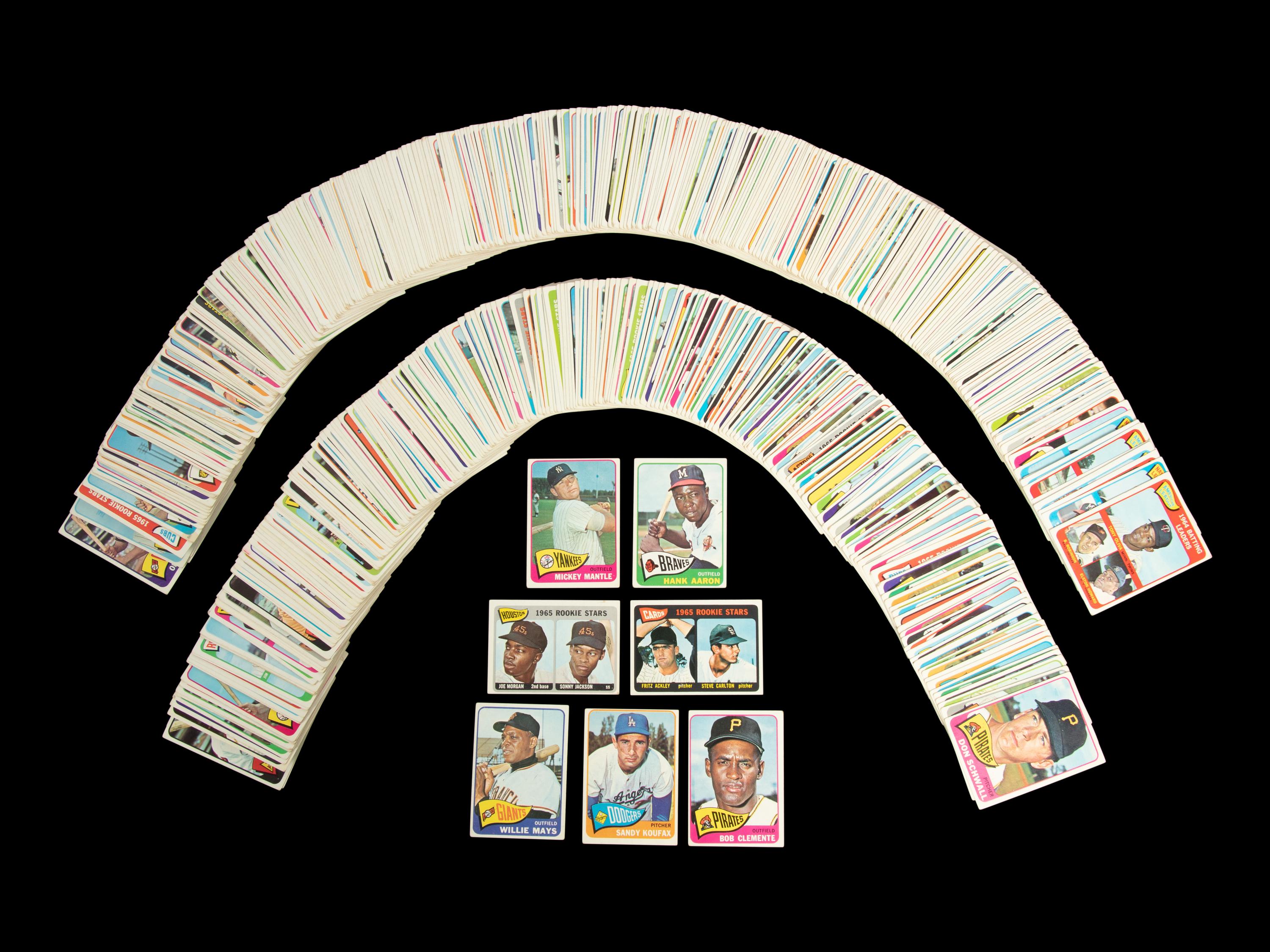 A Complete Set of 1965 Topps Baseball Cards (598/598)