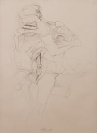 Rico Lebrun, (American, 1900-1964) — Study for Dante's Inferno, 1961