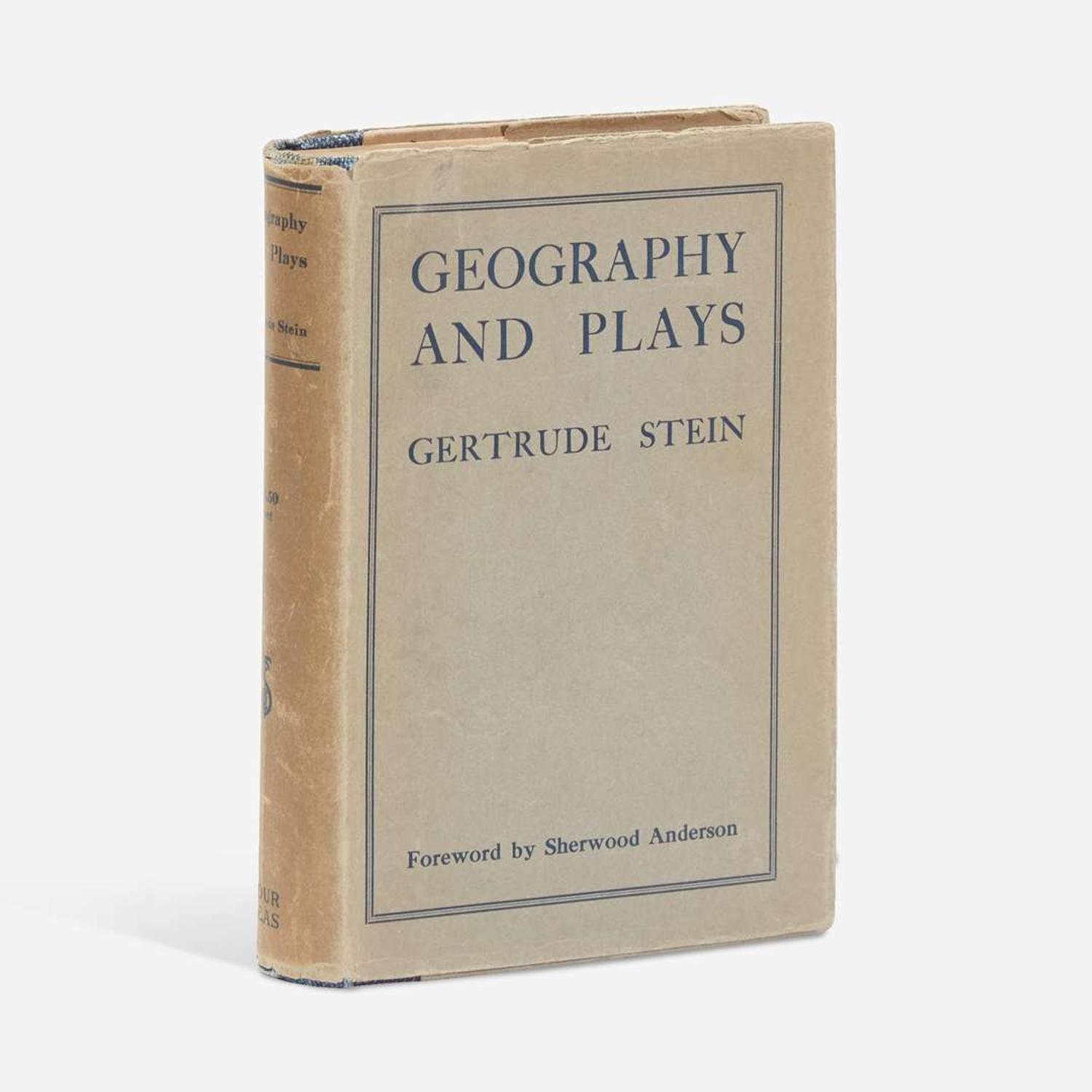 [Literature] Stein, Gertrude Group of 7 First Editions