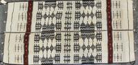 Two Mexican or South American Blankets 8 feet 6 inches x 4 feet 7 inches (largest). — 20TH CENTURY