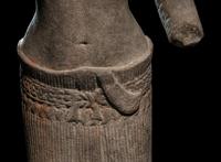 A Khmer Greystone Torso of a Woman