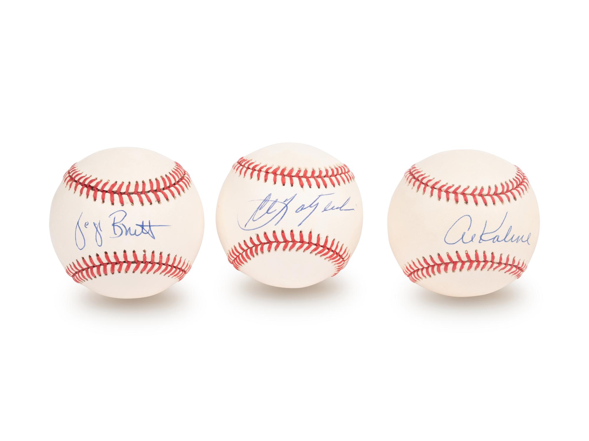 A Group of 3,000 Career Hit Signed Autograph Baseballs (Beckett Authentication Services BAS Certified),