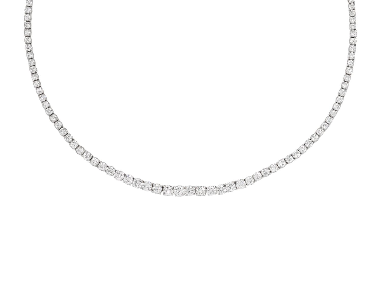 DIAMOND RIVIÈRE NECKLACE