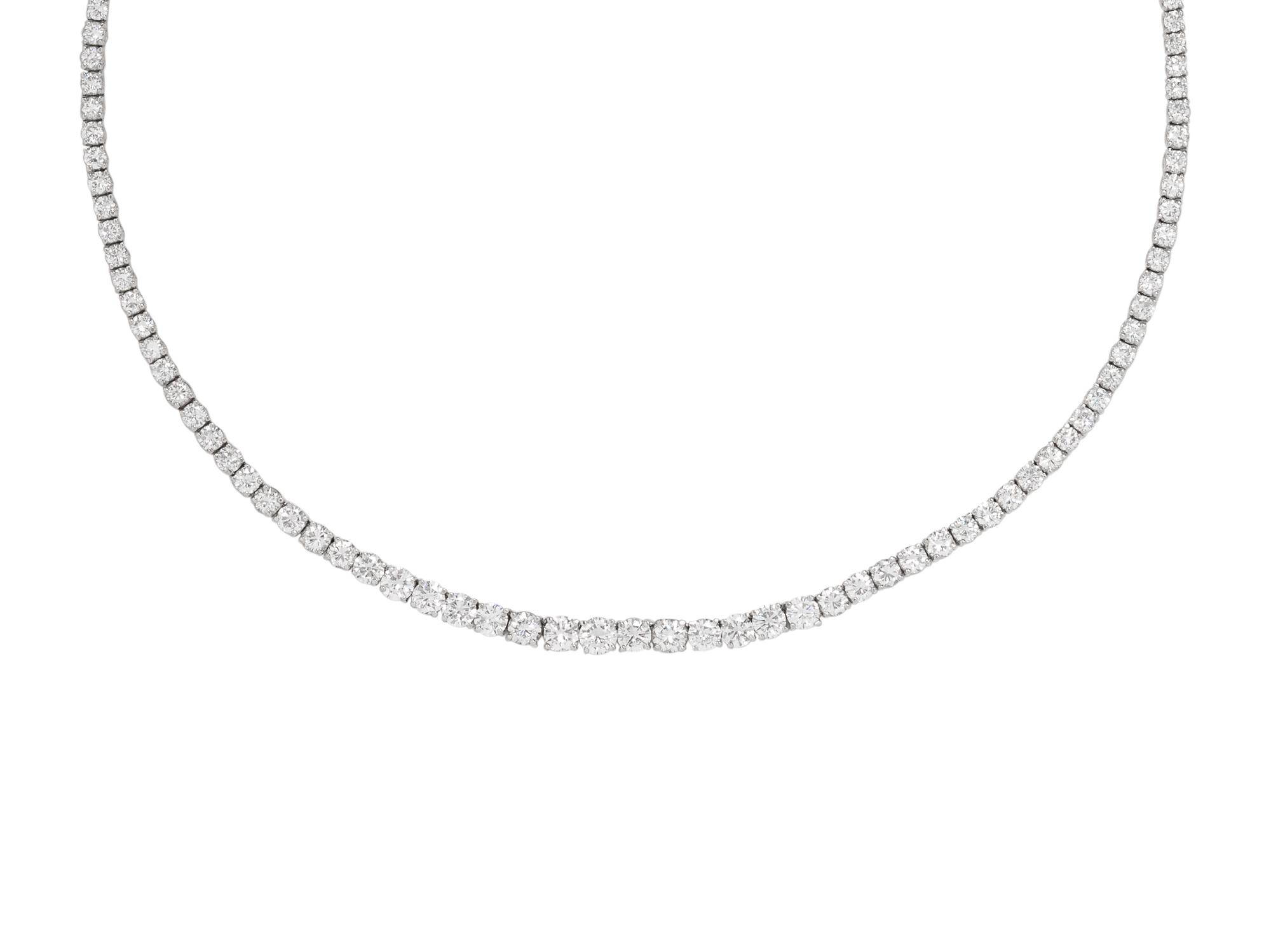 DIAMOND RIVIÈRE NECKLACE