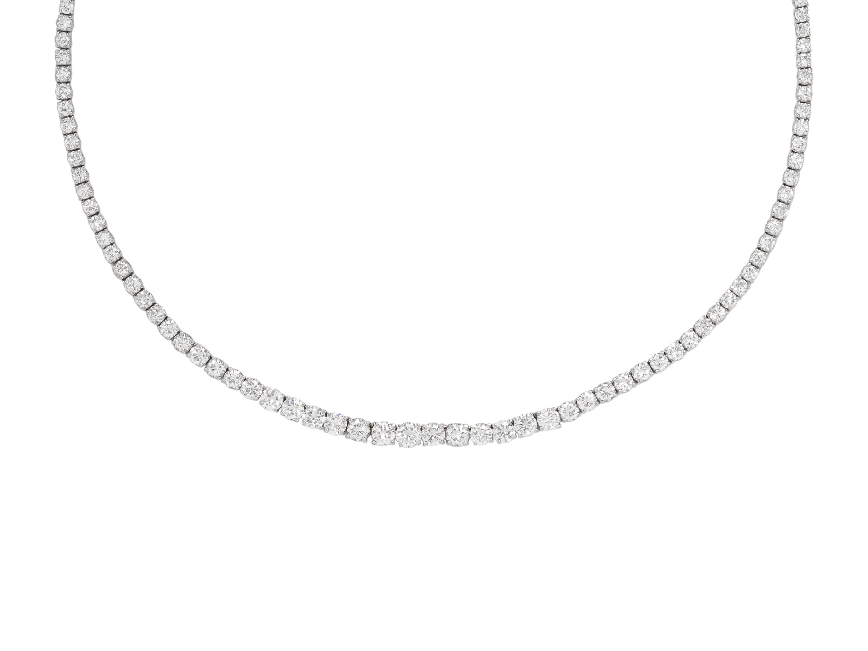 DIAMOND RIVIÈRE NECKLACE