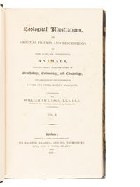 [NATURAL HISTORY]. SWAINSON, William John (1789-1855). Zoological Illustrations, or Original Figures and Descriptions of New, Rare, and Interesting Animals... London: Baldwin, Cradock, and Joy, 1820-1833.