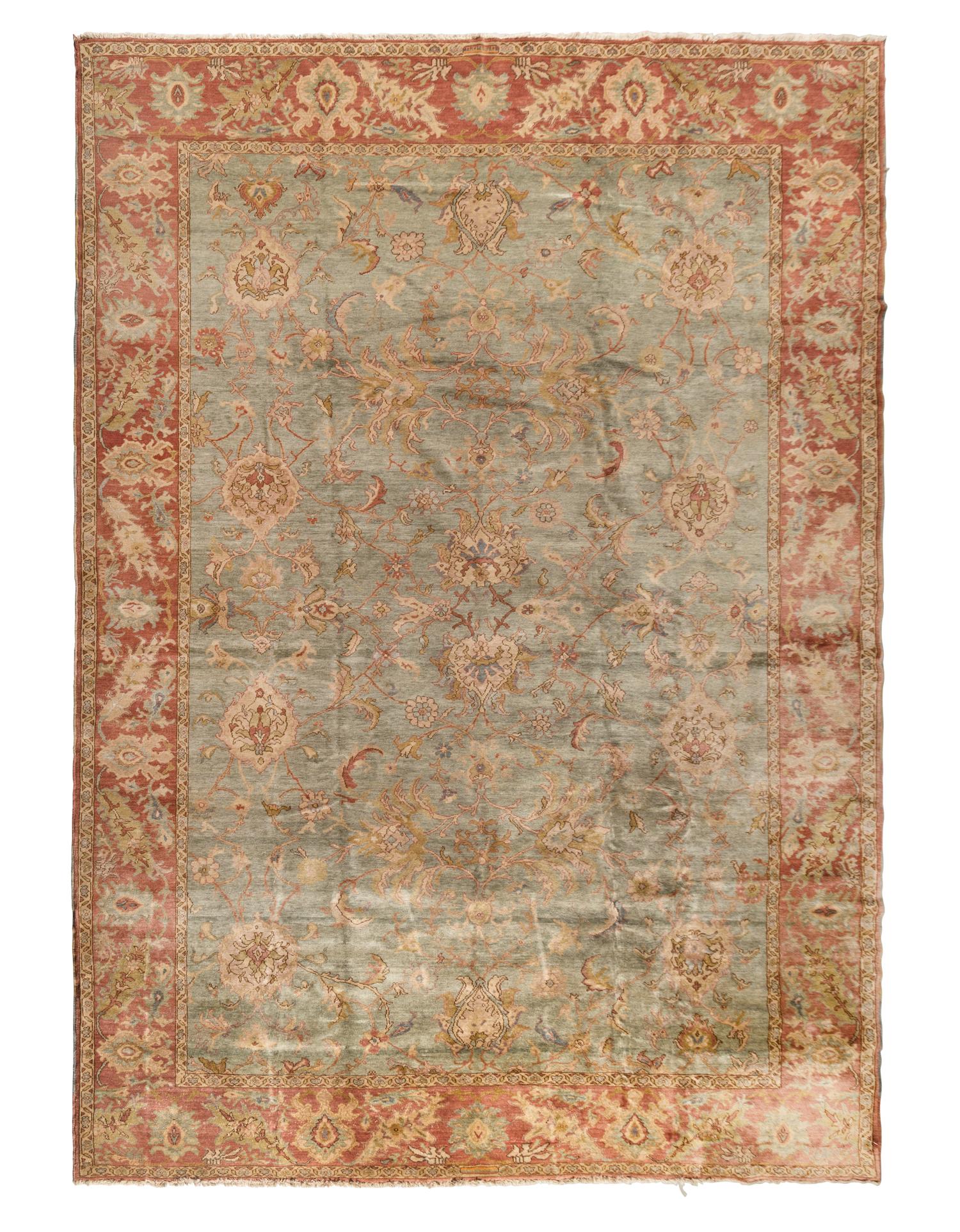 An Egyptian Sultanabad Wool Rug