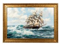 In the Trough of the Waves, the Clipper Oberon