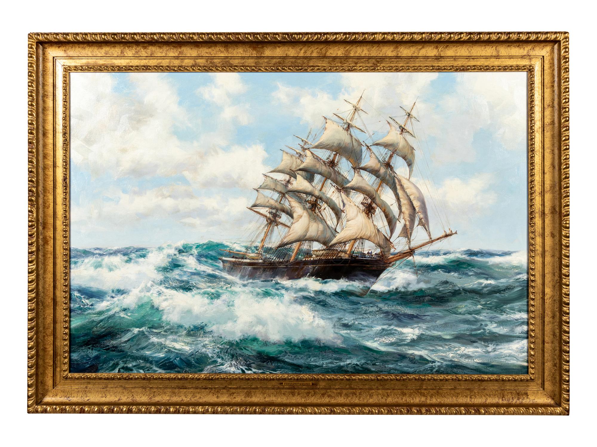 In the Trough of the Waves, the Clipper Oberon