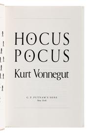 VONNEGUT, Kurt, Jr. (1922-2007). A group of 4 works by Vonnegut, comprising: