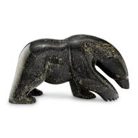 Inuit Carved Soapstone Polar Bear