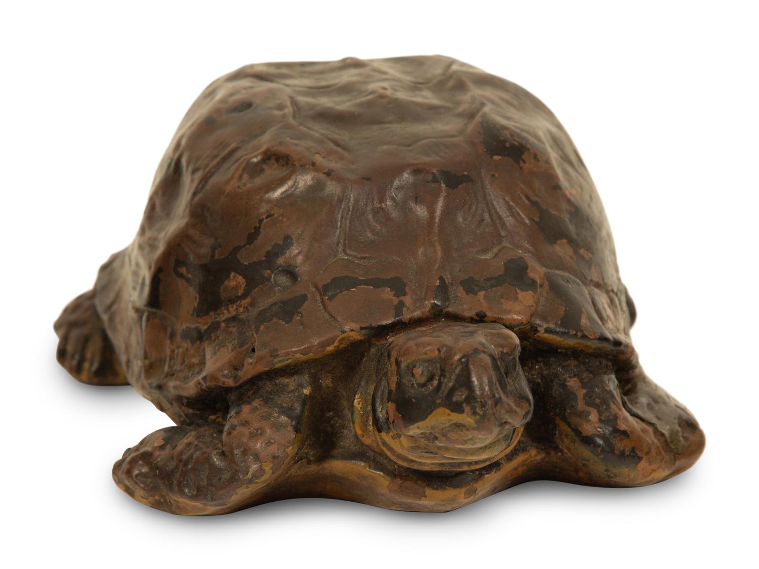 Three Iron Tortoise Desk Bells