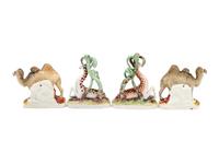 A Group of Four Staffordshire Figures