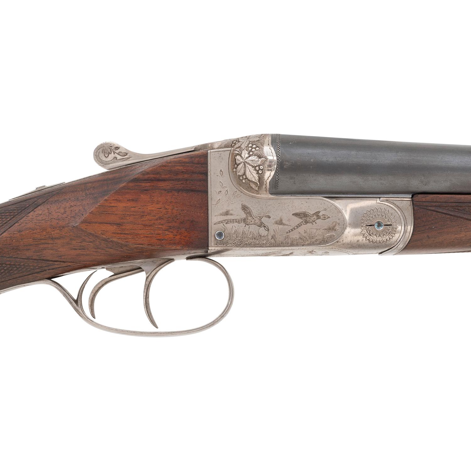 ** French Guild SxS 16ga. Shotgun with Travel Case