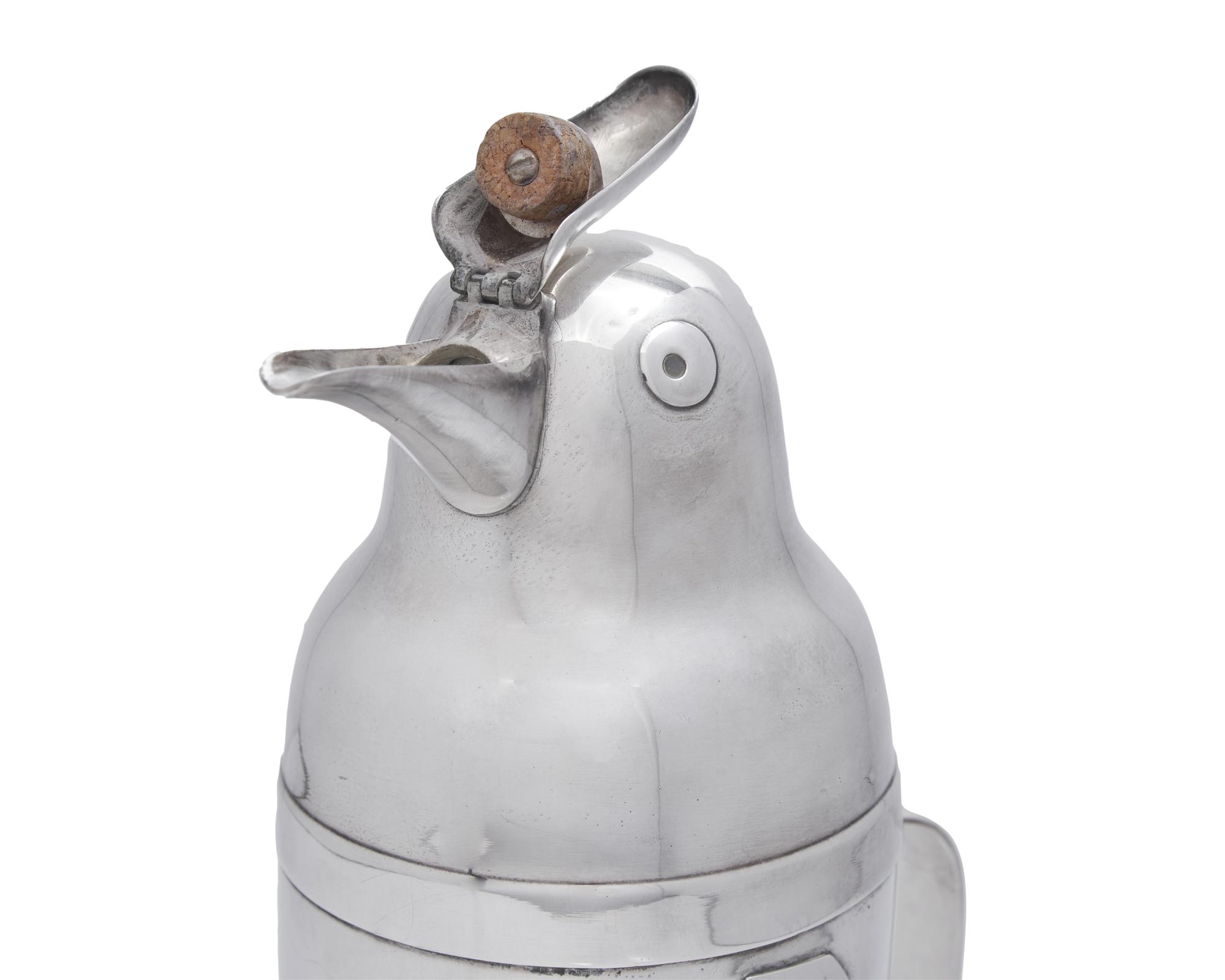Penguin-form Cocktail Shaker The Napier Co., USA