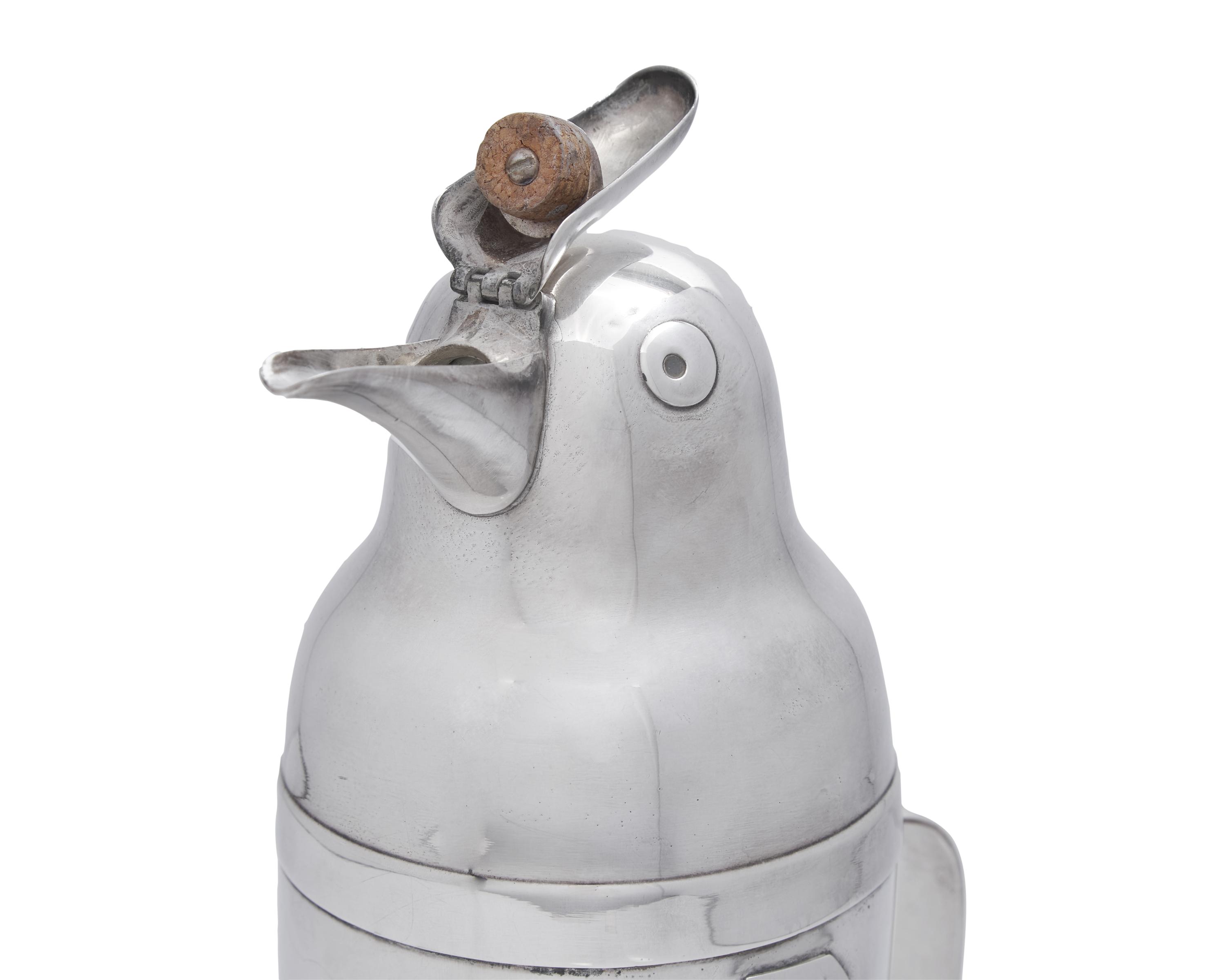 Penguin-form Cocktail Shaker The Napier Co., USA