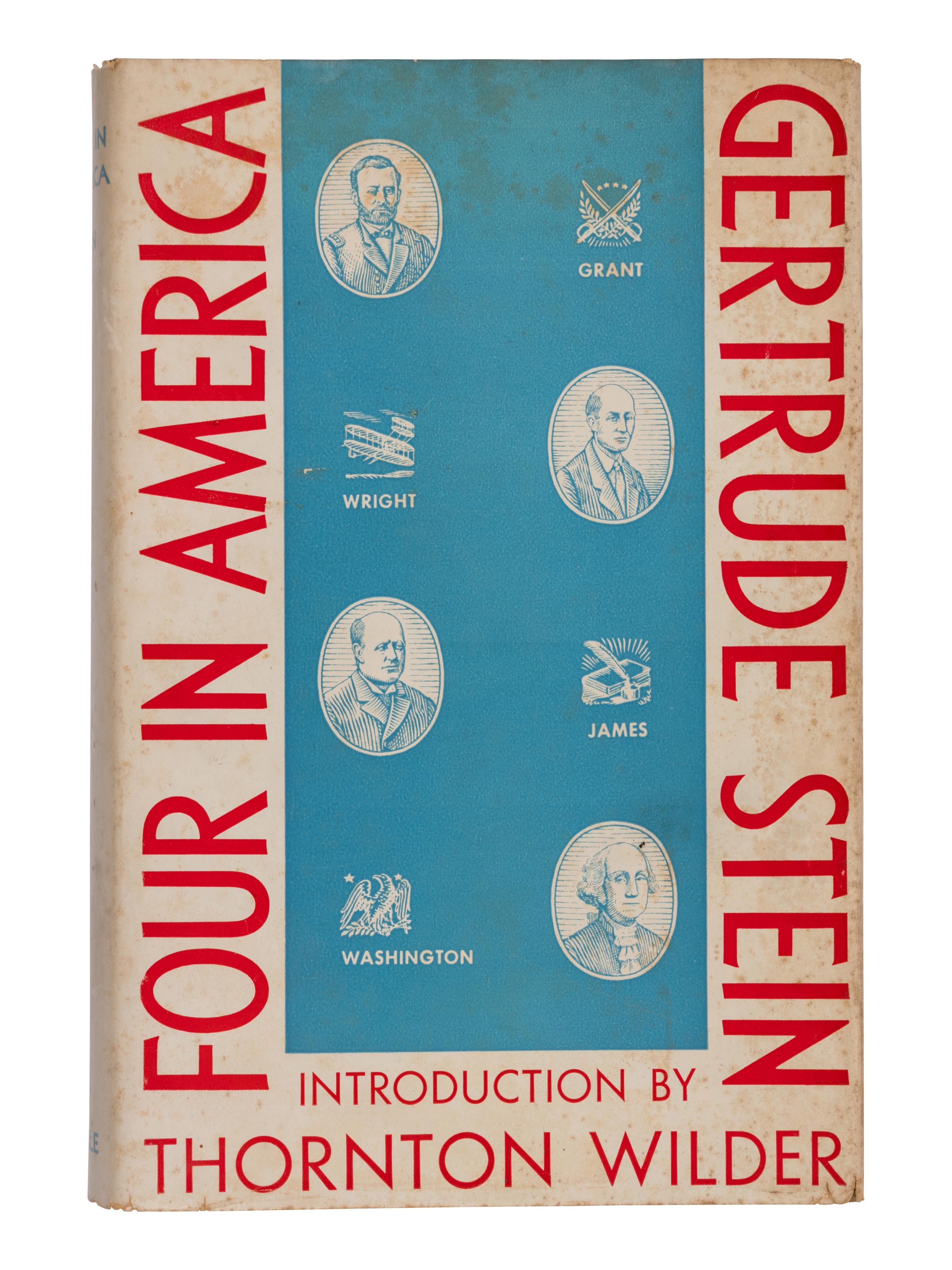 [WILDER, Thornton (1897-1975), introduction]. STEIN, Gertrude (1874-1946). Four in America . New Haven, CT: Yale University Press, 1947.