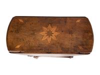 A Marquetry Inlaid Drop Leaf Table