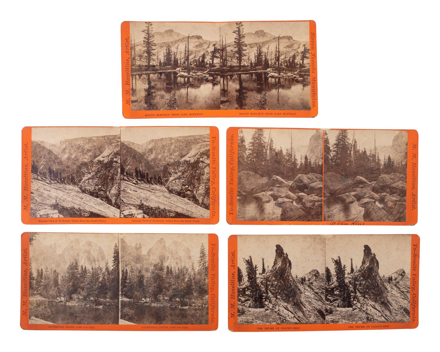 [WESTERN AMERICANA]. 33 photographs of California & Colorado scenery.