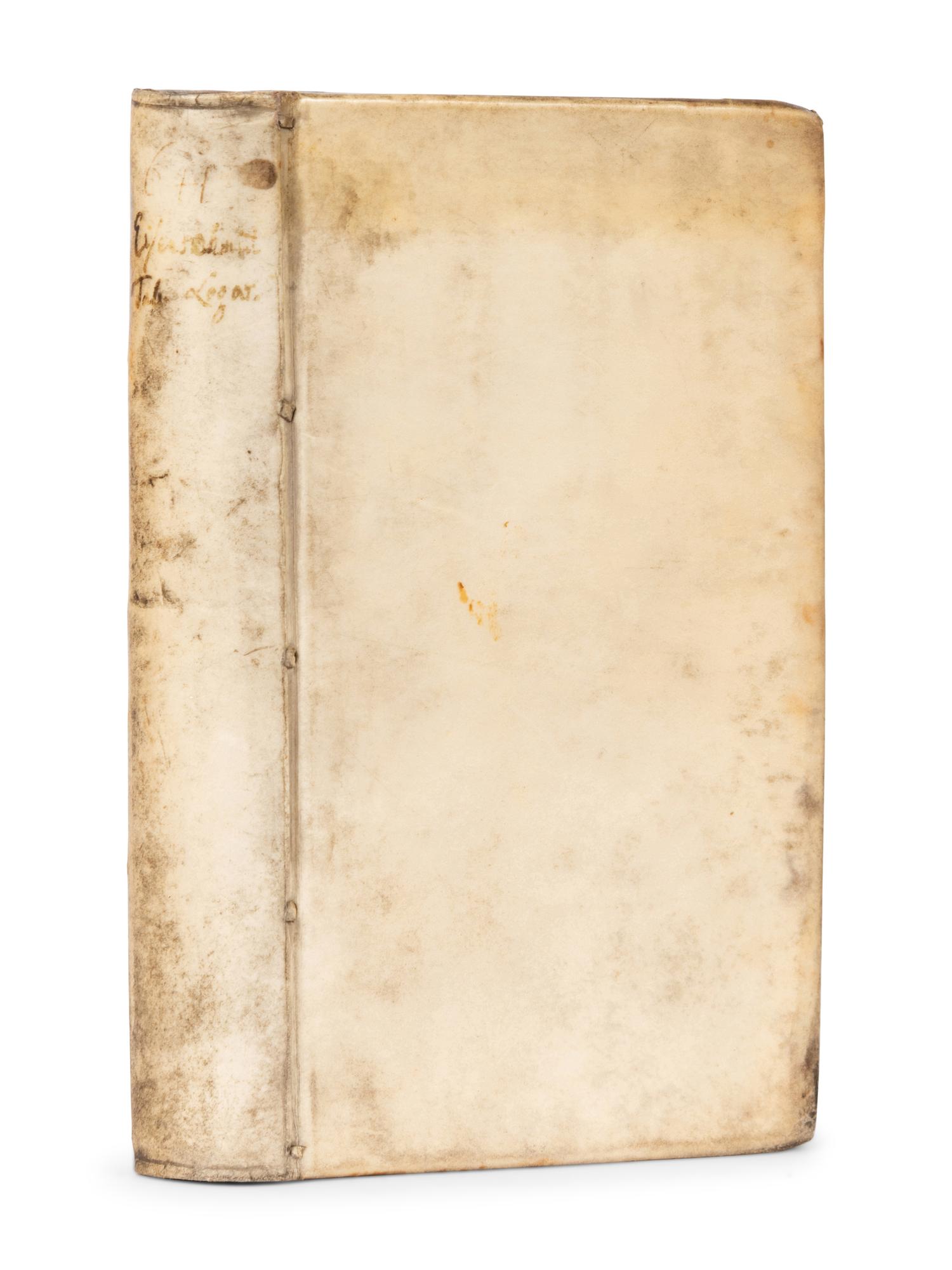 KEPLER, Johannes (1571-1630) and Jacobus BARTSCH (ca 1600-1633). Tabulae manuales logarithmicae ad calculum Astronomicum ... Strassburg: Johann Pastorius for Theodor Lerse, 1700.