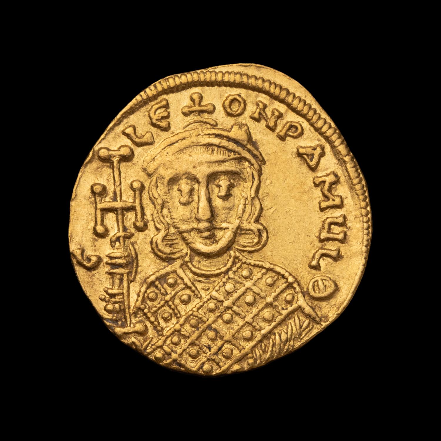 [ANCIENT] BYZANTINE EMPIRE. Constantine V (c. 751-757 AD), Av Solidus (4.4g)