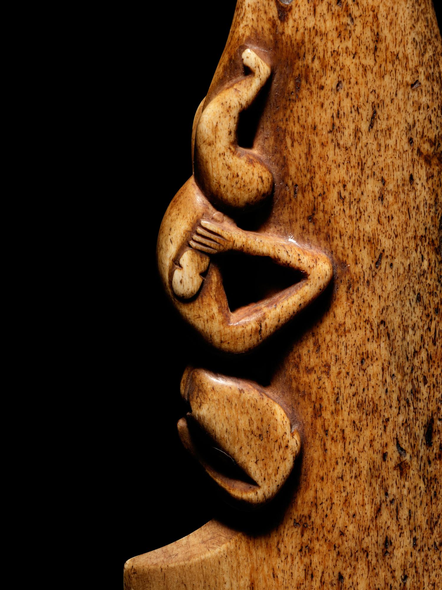 A Maori War Club Paddle