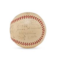 A 1934 St. Louis Cardinals Gashouse Gang Team Signed Autograph Baseball (PSA, JSA Auction Letters),