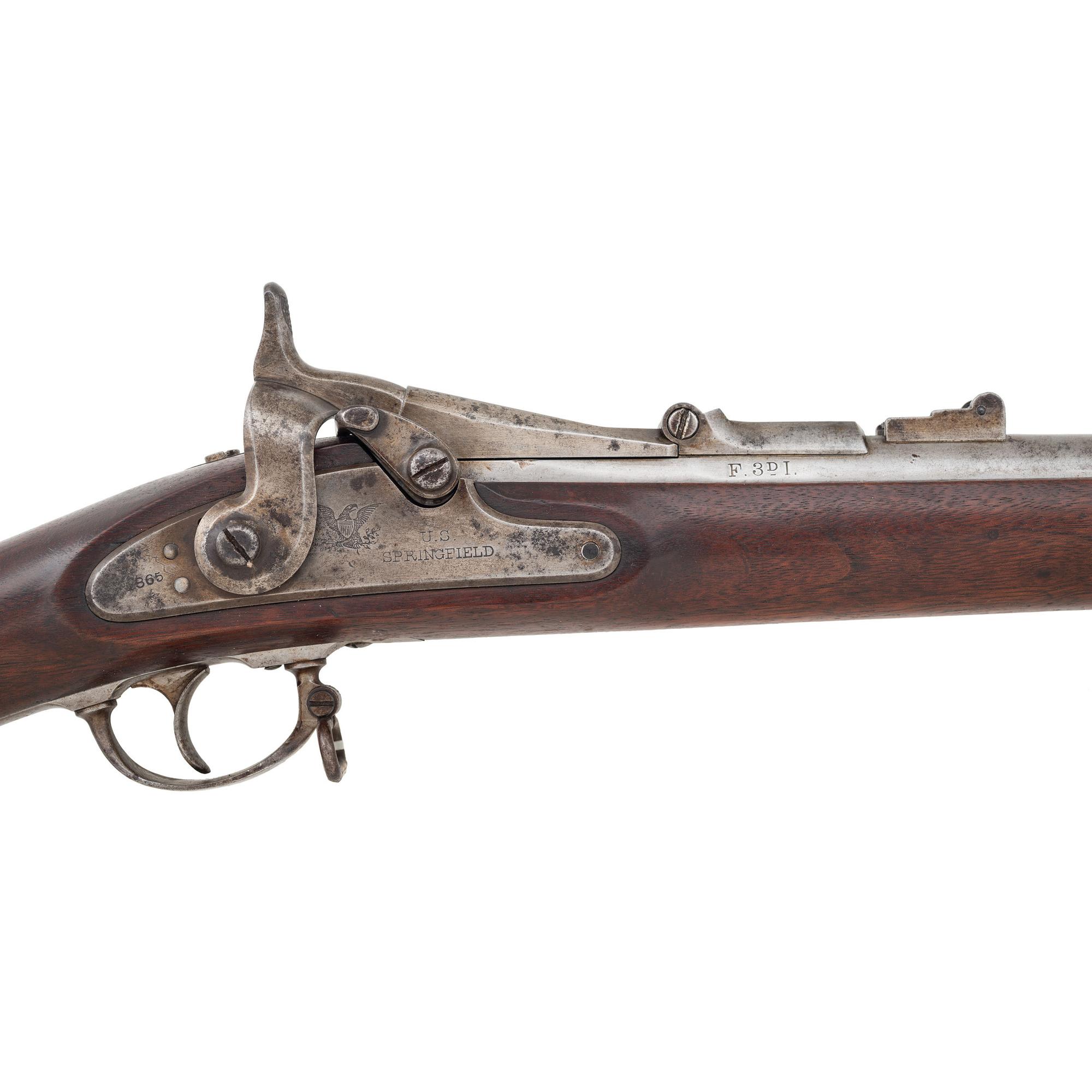 3rd Infantry Marked US Model 1866 "2nd Allin Conversion" Rifle