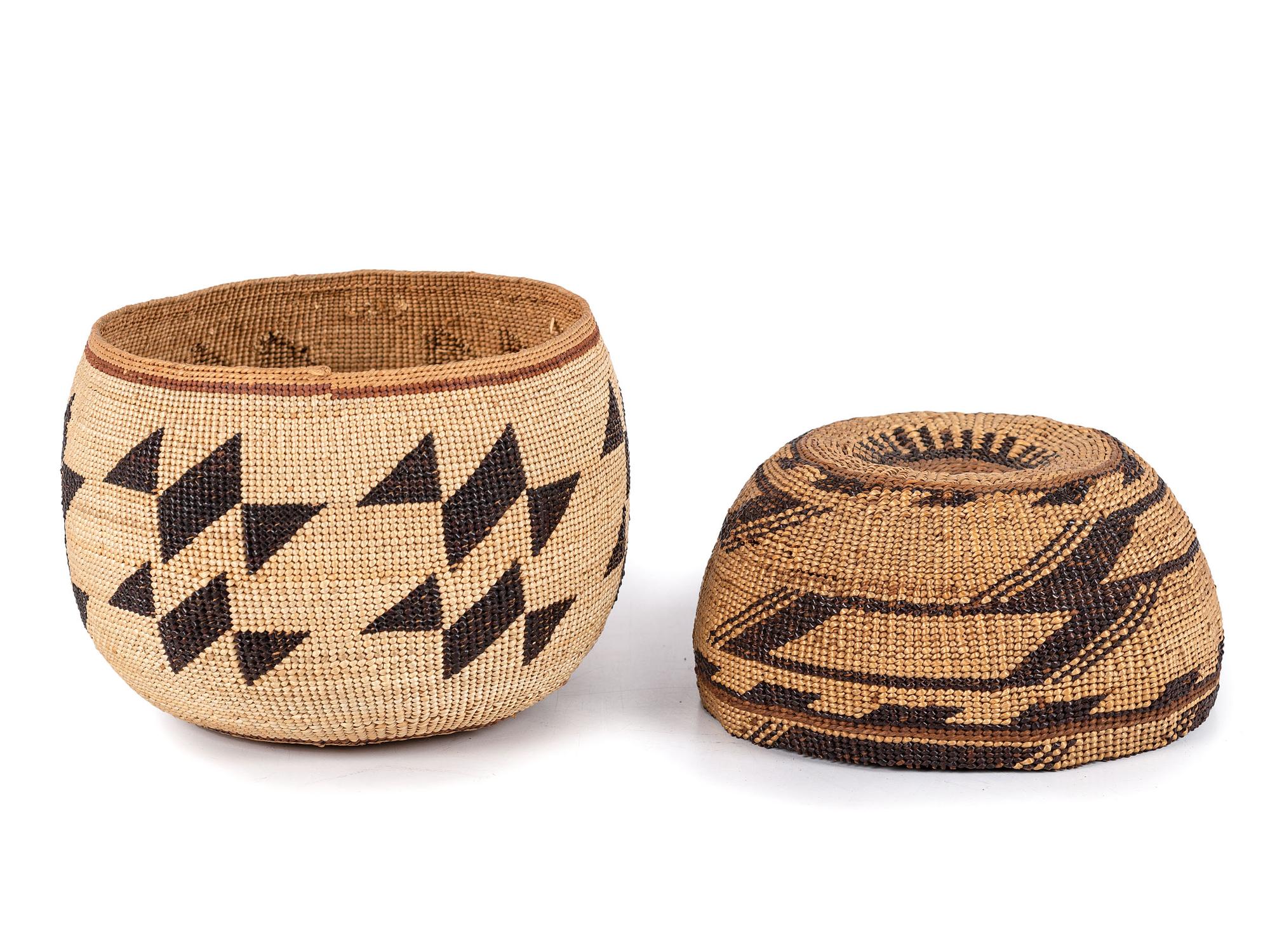 Northern California Basket AND Child's Basketry Hat