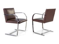 Set of Eight Brno Chairs Knoll, USA